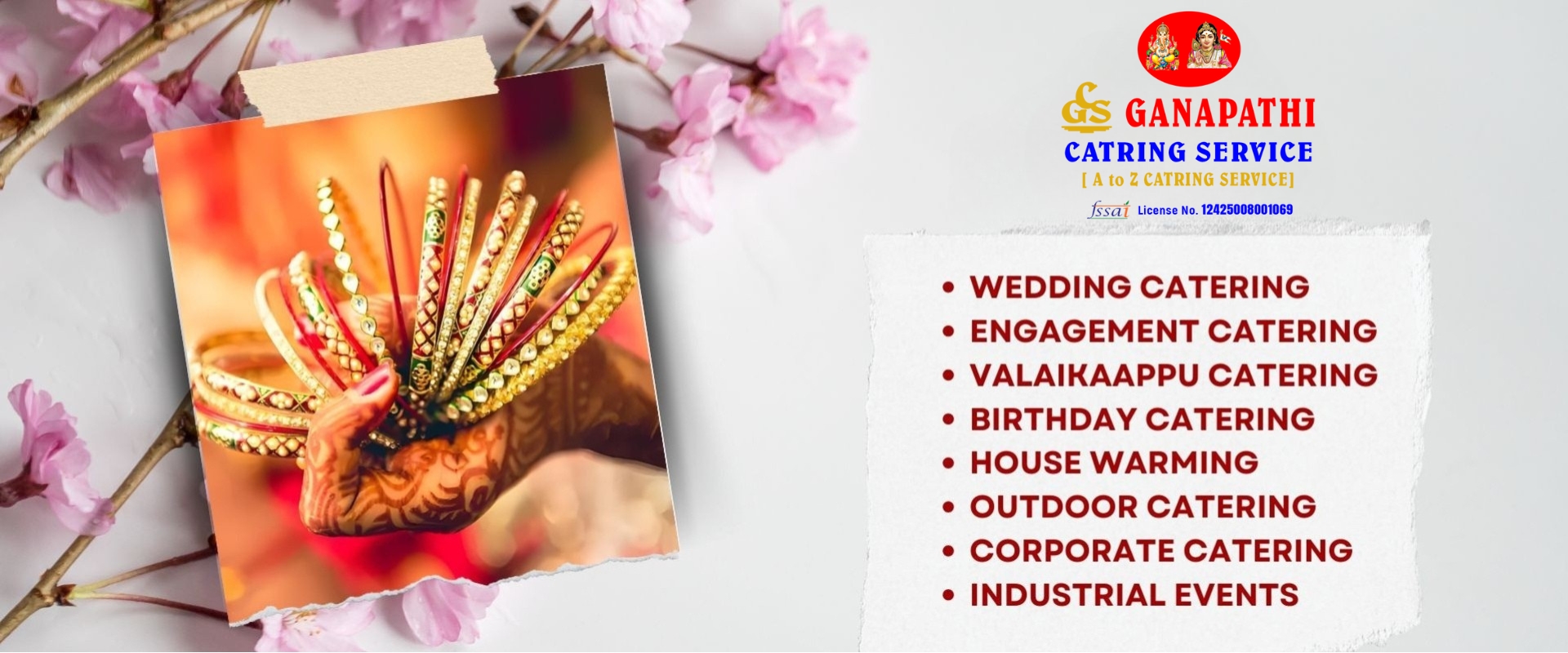 RP Ganapathi Catering Service Chennai